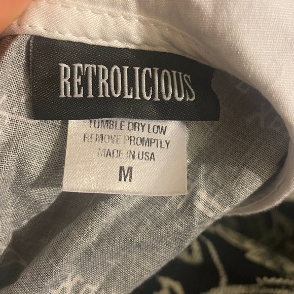 Retrolicious Math Equation Collared Dress - Picture 2 of 12